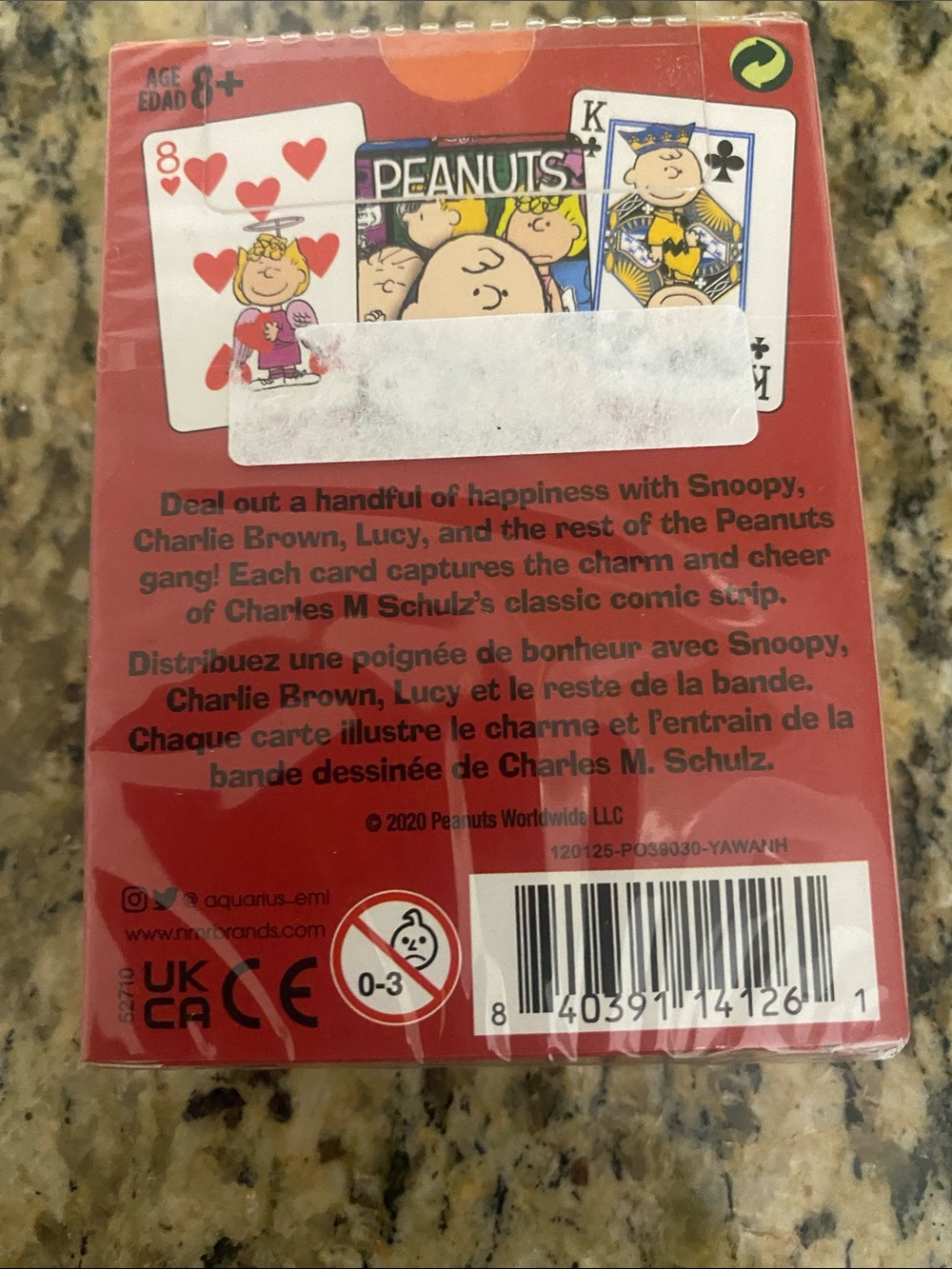 Peanuts Playing Cards featuring the lovable characters. NWT Entire deck - Picture 3 of 3
